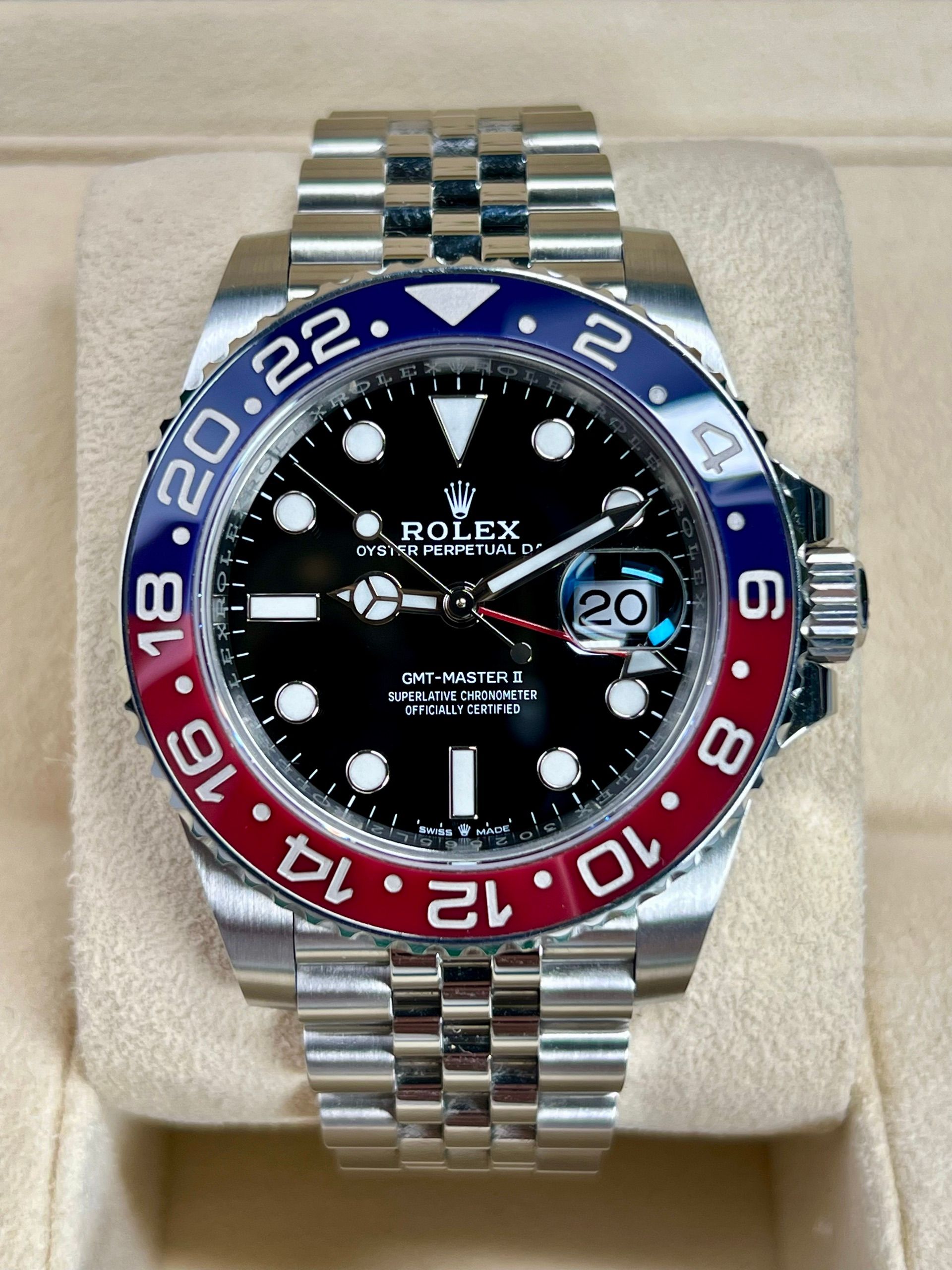 Rolex Gmt-Master II 40 “Pepsi” 126710BLRO 2023 — Göztepe Luxury Watches