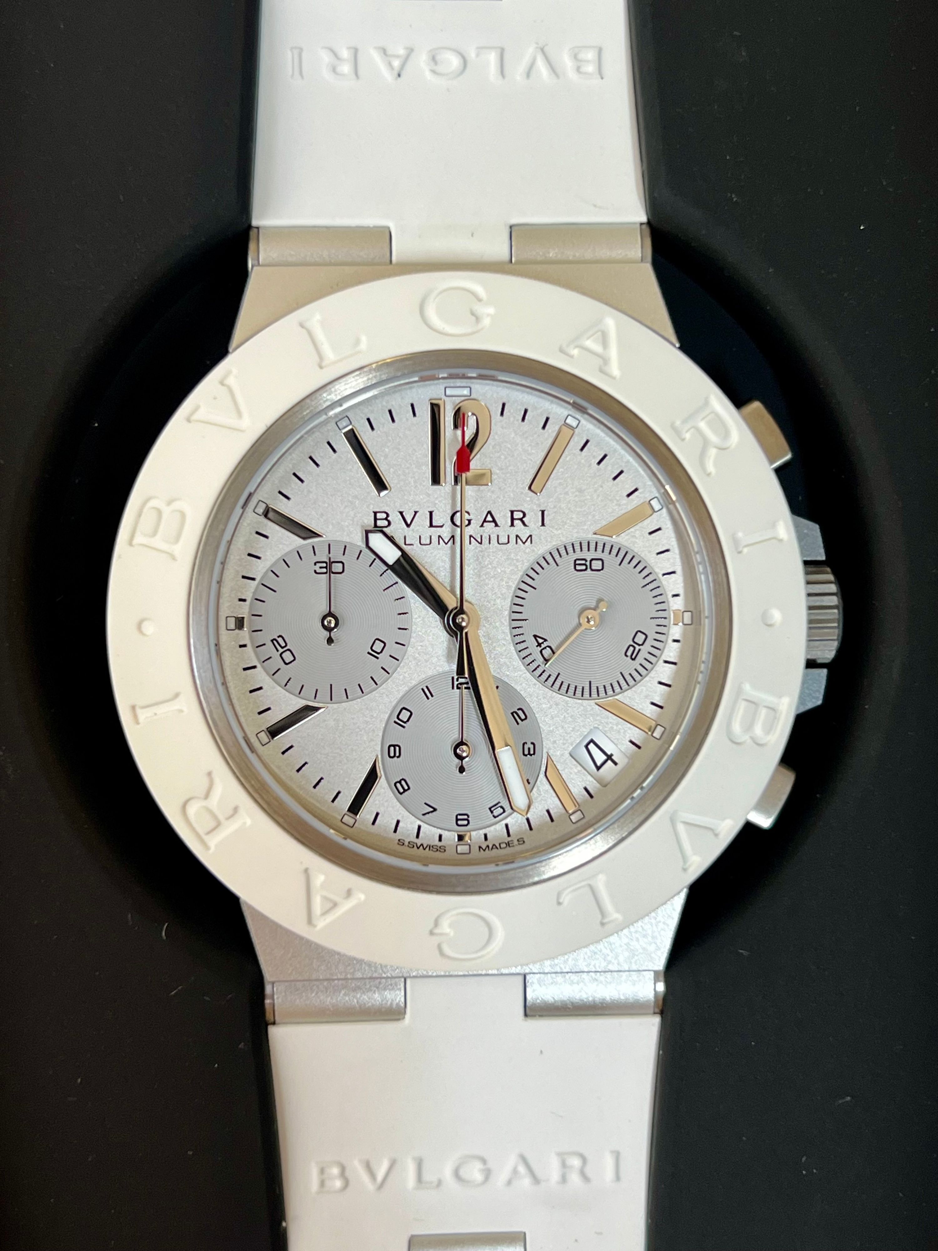 Bvlgari Bvlgari Aluminium Aluminium 40 Chronograph BB40 AT CH 2025 — Göztepe Luxury Watches